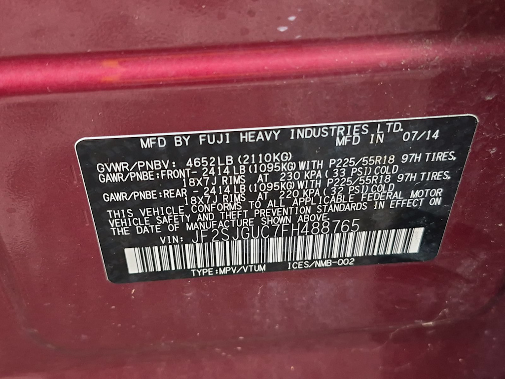Thumbnail: 2015 Subaru Forester - 17