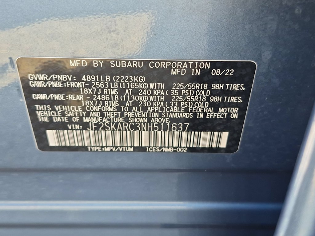 Thumbnail: 2022 Subaru Forester - 19