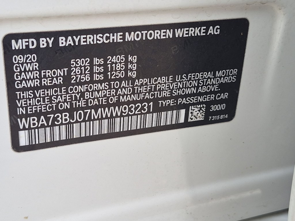 Thumbnail: 2021 BMW 5 Series - 20