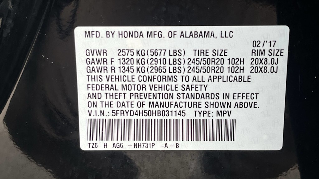 Thumbnail: 2017 Acura MDX - 20