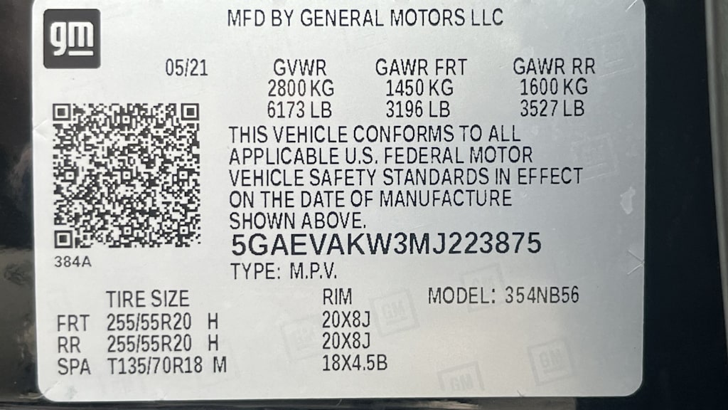 Thumbnail: 2021 Buick Enclave - 18