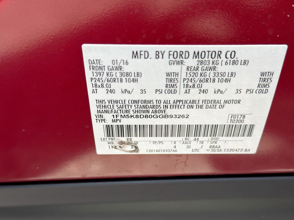 Thumbnail: 2016 Ford Explorer - 36
