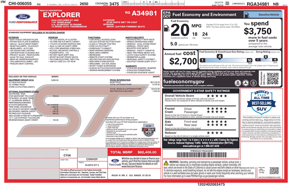 Thumbnail: 2024 Ford Explorer - 19