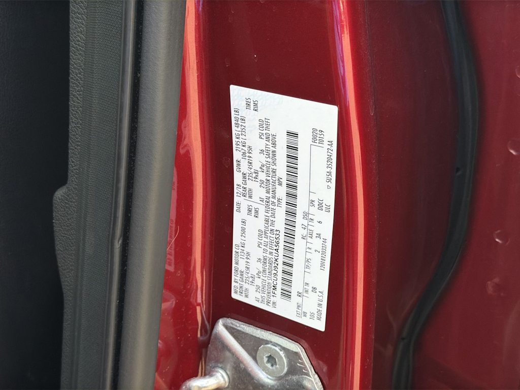 Thumbnail: 2019 Ford Escape - 37