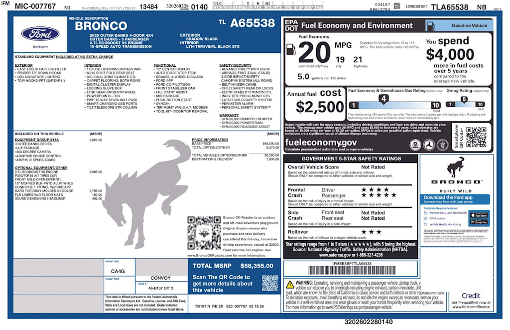 Thumbnail: 2026 Ford Bronco - 14