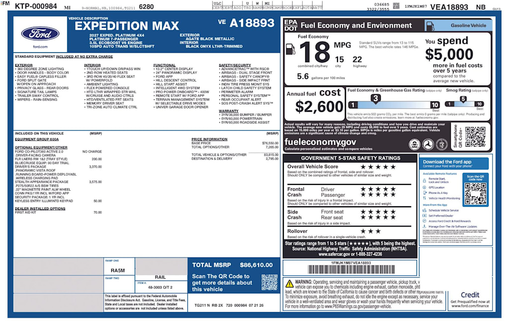 Thumbnail: 2027 Ford Expedition MAX - 12