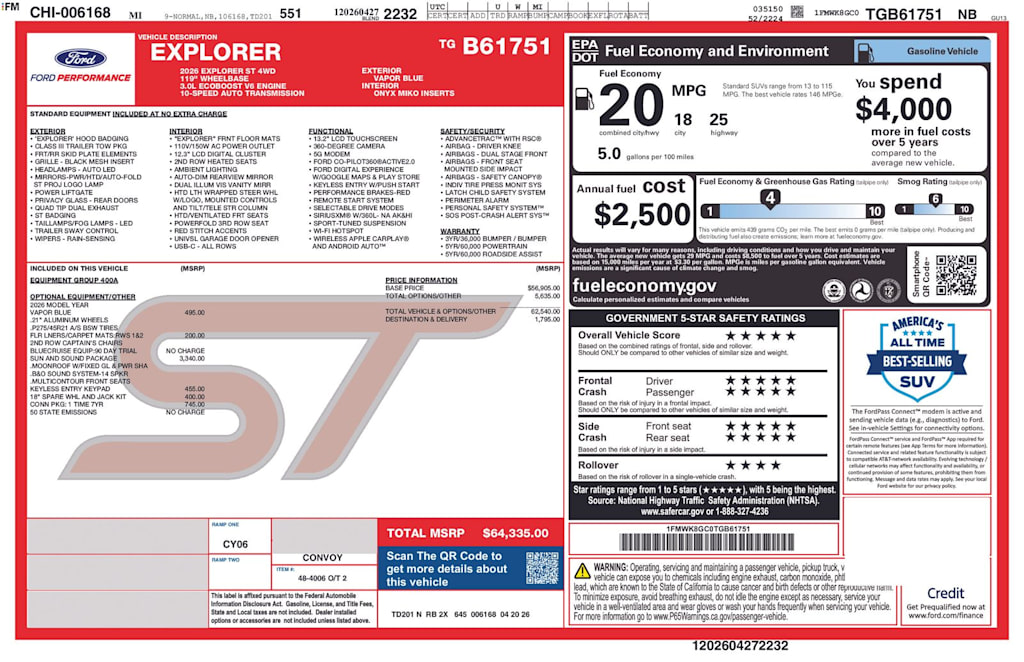 Thumbnail: 2026 Ford Explorer - 11