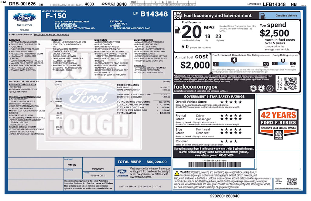 Thumbnail: 2020 Ford F-150 - 16