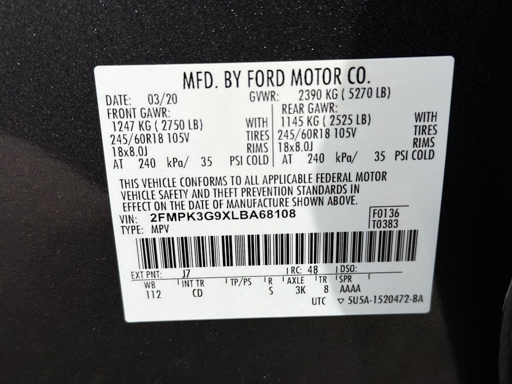 Thumbnail: 2020 Ford Edge - 35