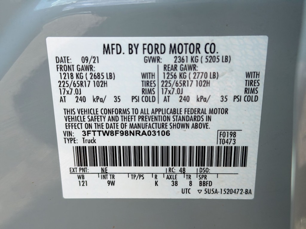 Thumbnail: 2022 Ford Maverick - 36