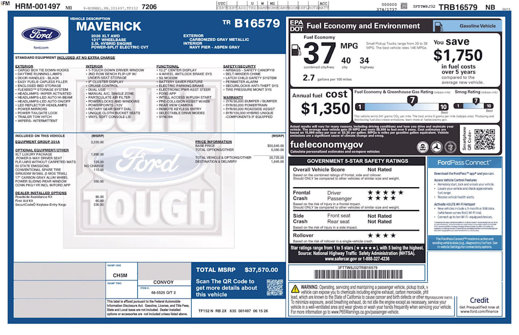Thumbnail: 2026 Ford Maverick - 13