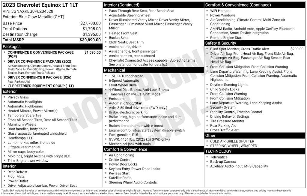 Thumbnail: 2023 Chevrolet Equinox - 17