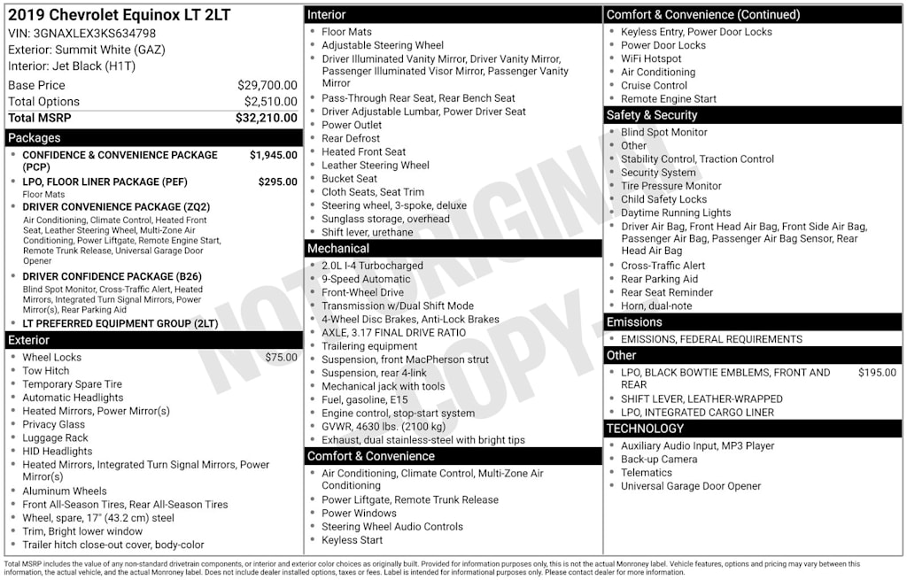 Thumbnail: 2019 Chevrolet Equinox - 19