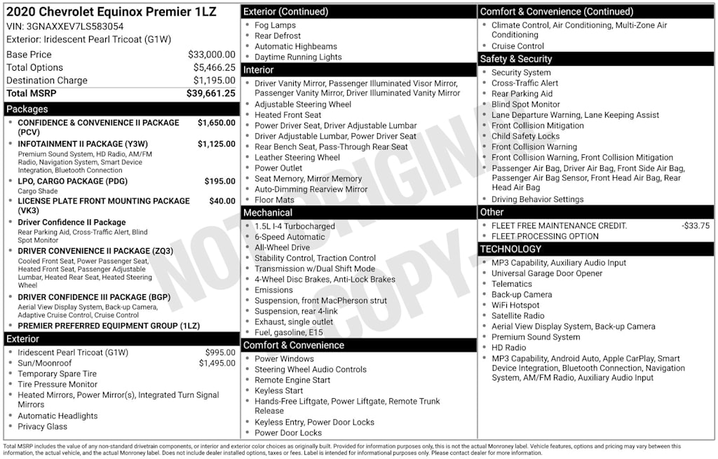 Thumbnail: 2020 Chevrolet Equinox - 17