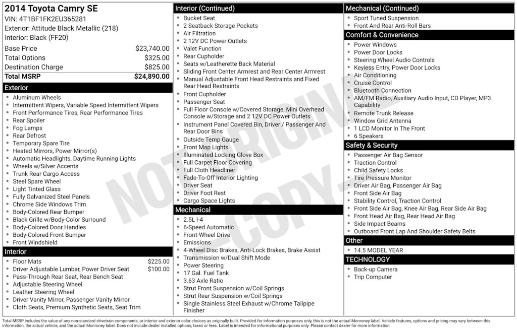Thumbnail: 2014 Toyota Camry - 18
