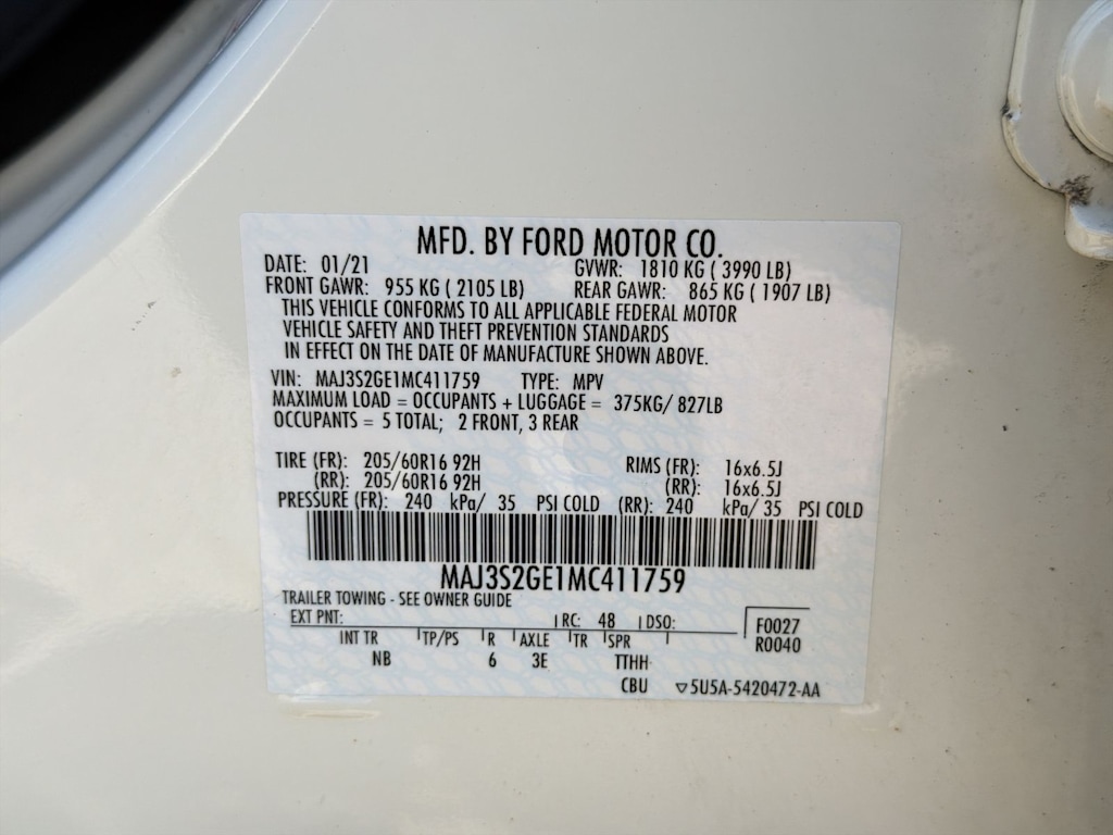 Thumbnail: 2021 Ford EcoSport - 38