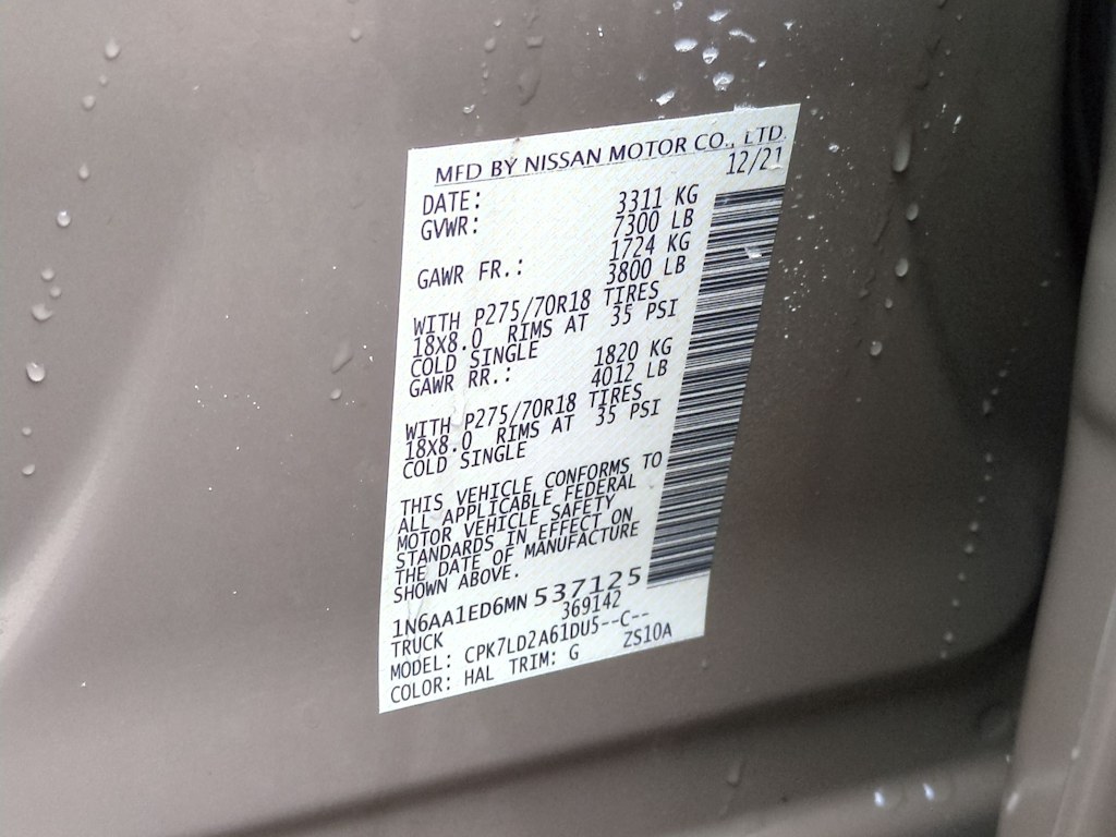 Thumbnail: 2021 Nissan Titan - 36