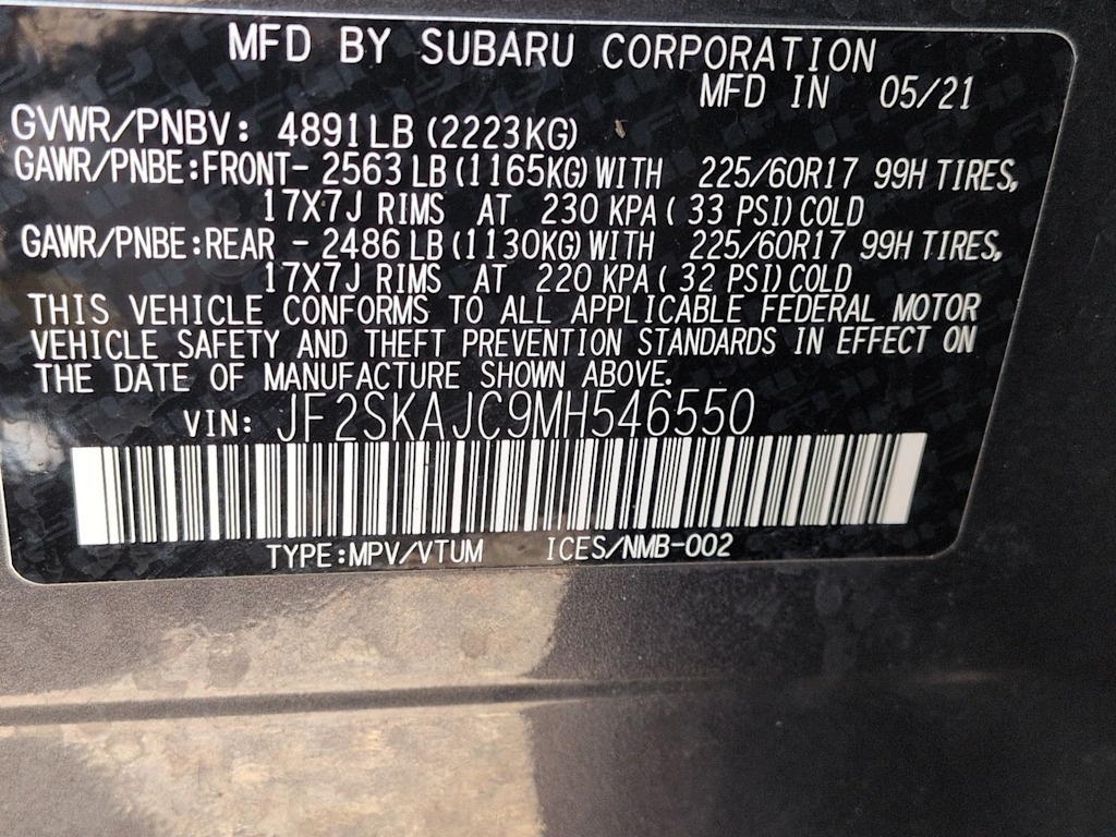 Thumbnail: 2021 Subaru Forester - 20