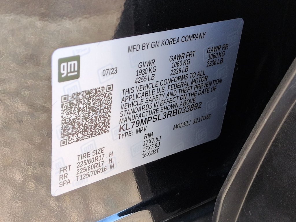 Thumbnail: 2024 Chevrolet TrailBlazer - 19