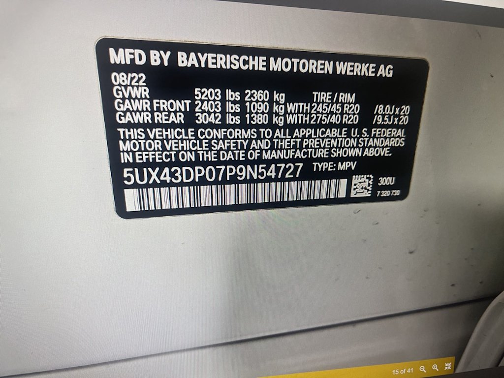 Thumbnail: 2023 BMW X3 - 11