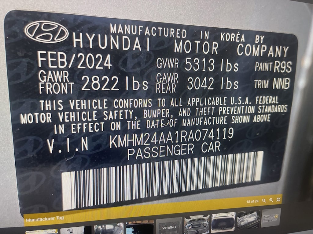 Thumbnail: 2024 Hyundai Ioniq 6 - 17