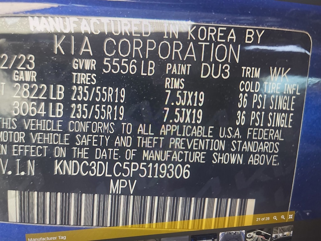 Thumbnail: 2023 Kia EV6 - 12