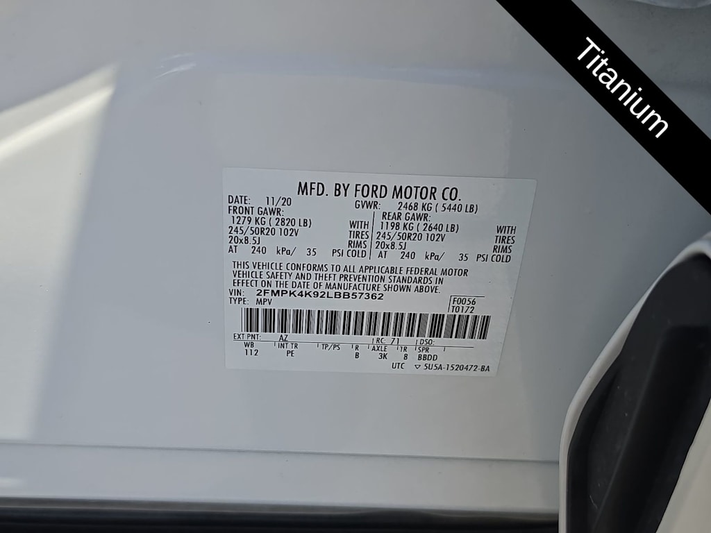 Thumbnail: 2020 Ford Edge - 18