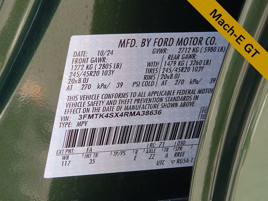 Thumbnail: 2024 Ford Mustang Mach-E - 16