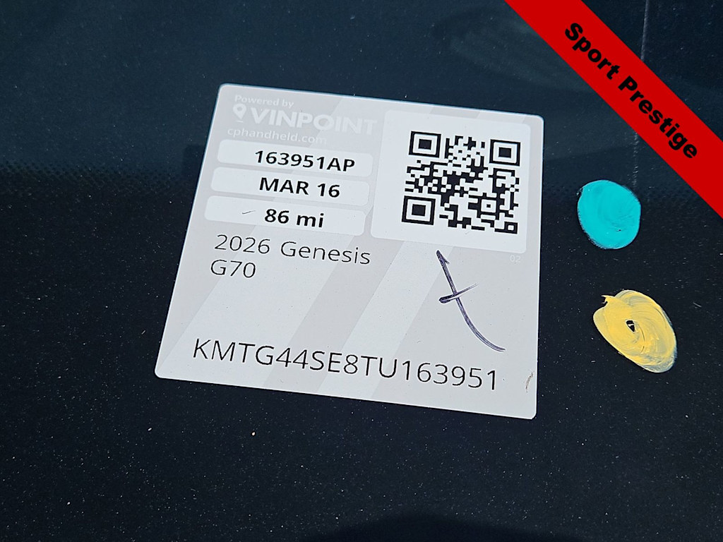 Thumbnail: 2026 Genesis G70 - 20