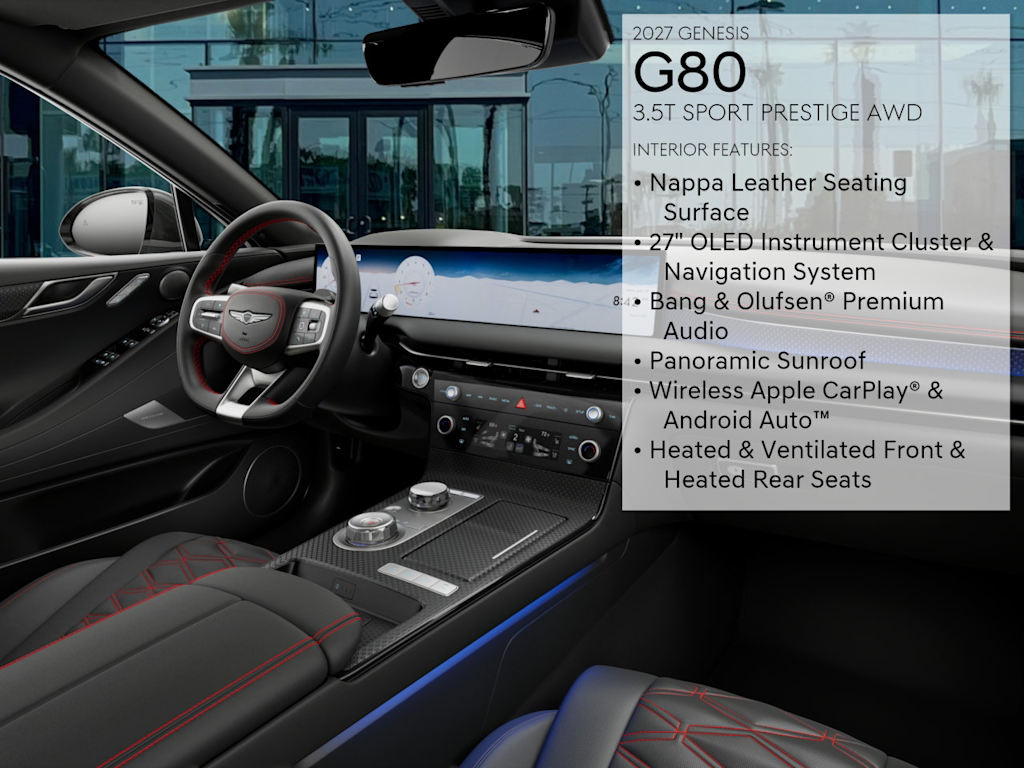 Thumbnail: 2027 Genesis G80 - 9