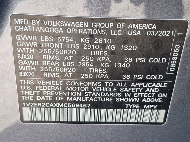 Thumbnail: 2021 Volkswagen Atlas - 20