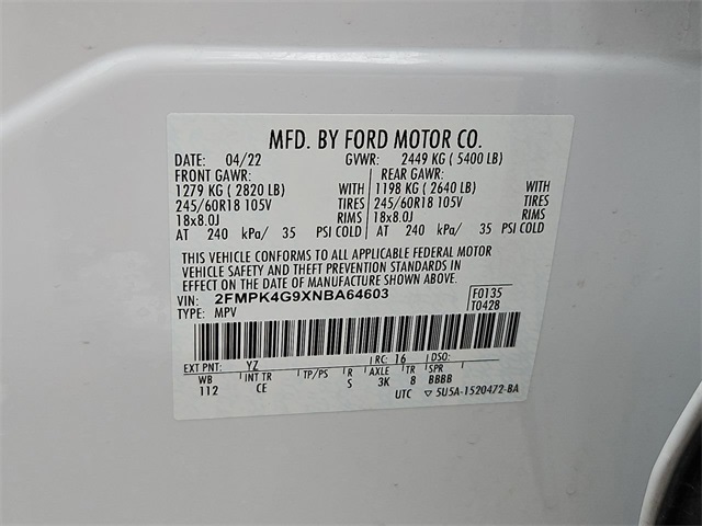 Thumbnail: 2022 Ford Edge - 20