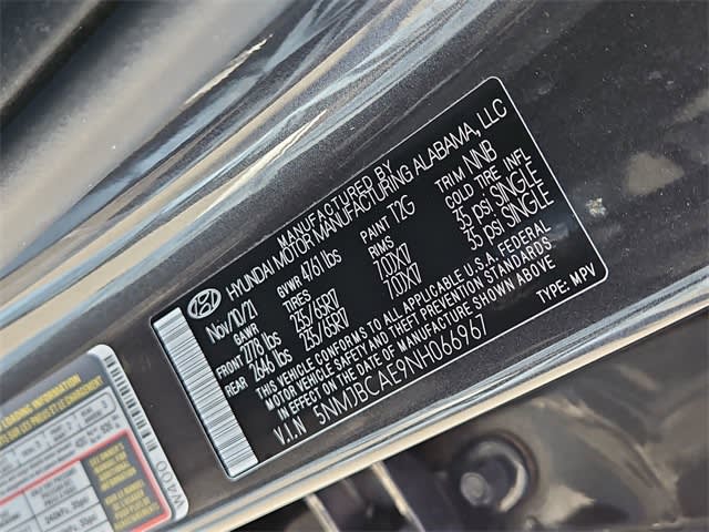 Thumbnail: 2022 Hyundai Tucson - 34