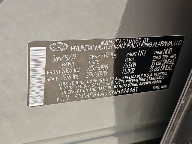 Thumbnail: 2022 Hyundai Santa Fe - 19