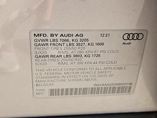Thumbnail: 2022 Audi e-tron - 19