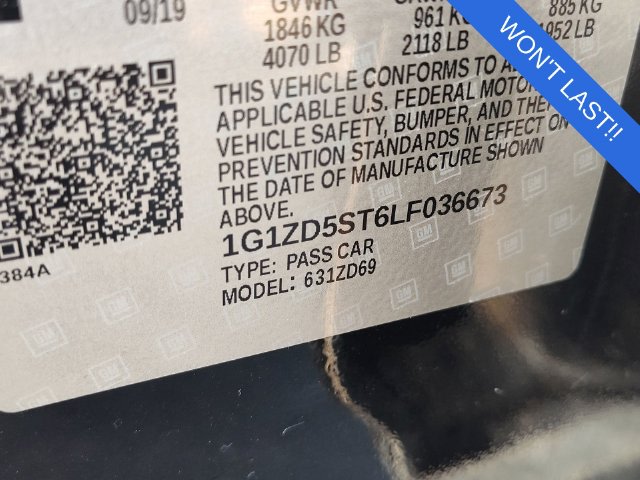 Thumbnail: 2020 Chevrolet Malibu - 17