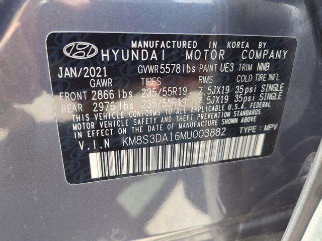 Thumbnail: 2021 Hyundai Santa Fe - 17