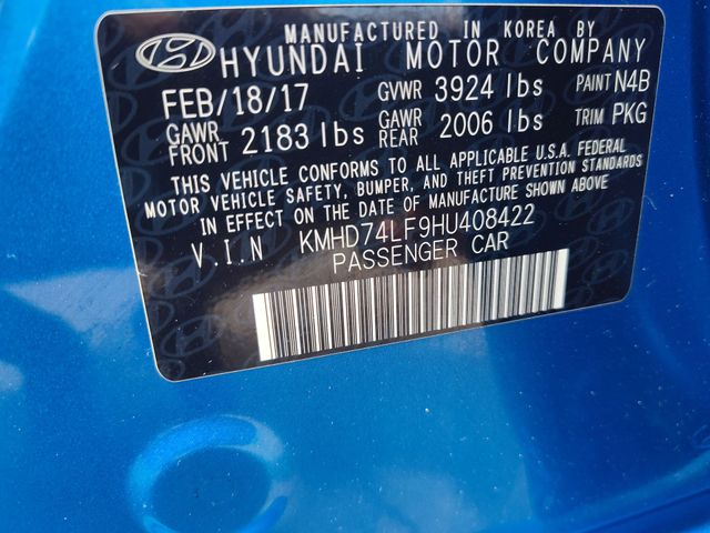 Thumbnail: 2017 Hyundai Elantra - 17