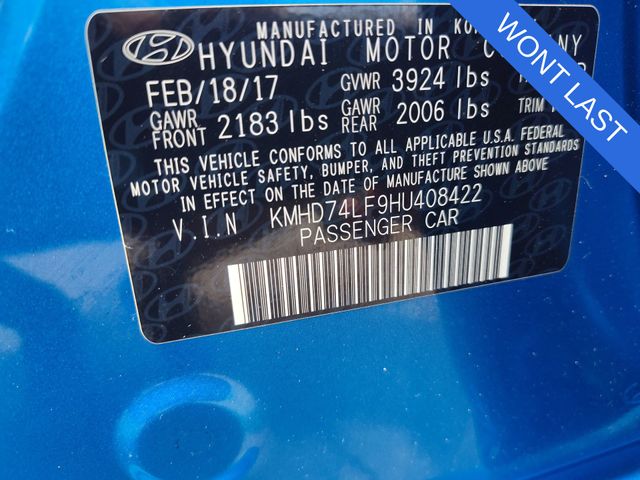 Thumbnail: 2017 Hyundai Elantra - 17