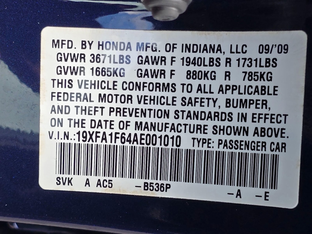 Thumbnail: 2010 Honda Civic - 20