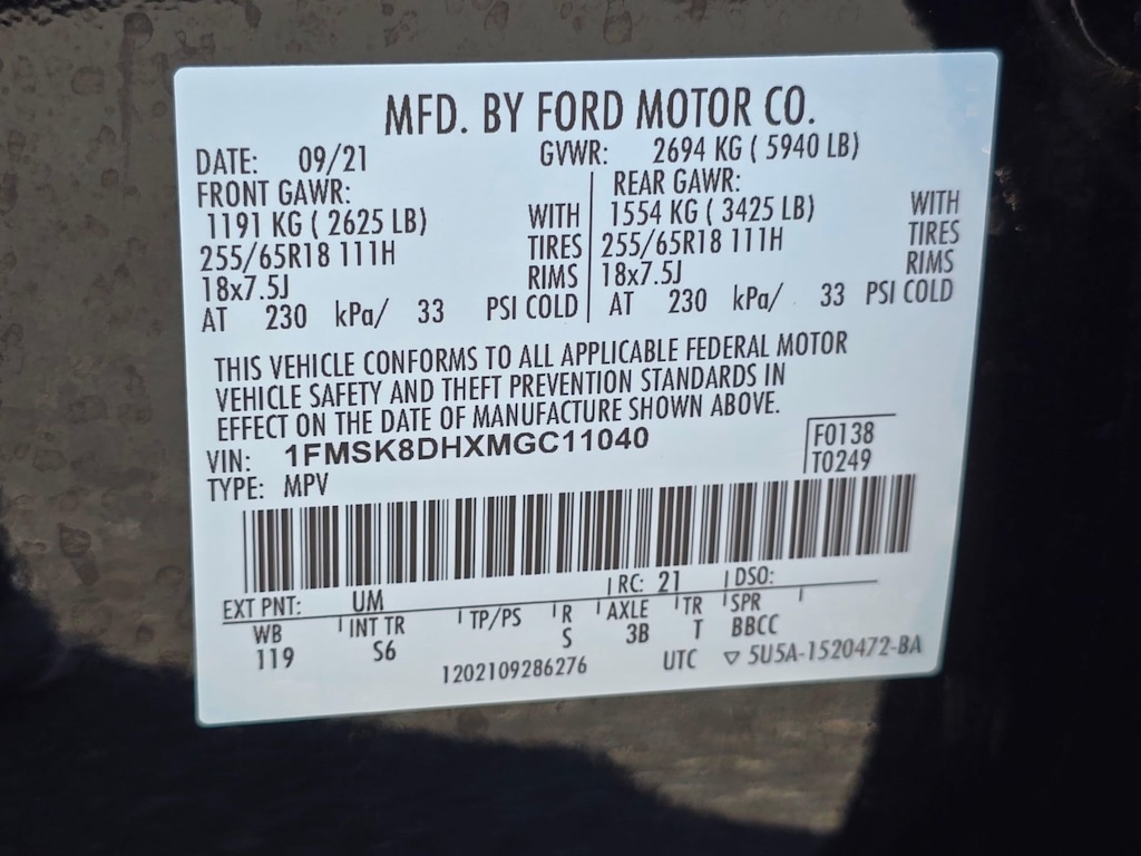 Thumbnail: 2021 Ford Explorer - 21