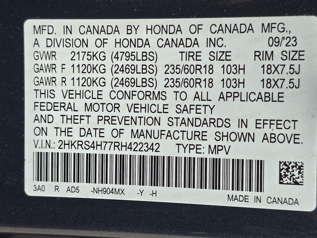 Thumbnail: 2024 Honda CR-V - 20