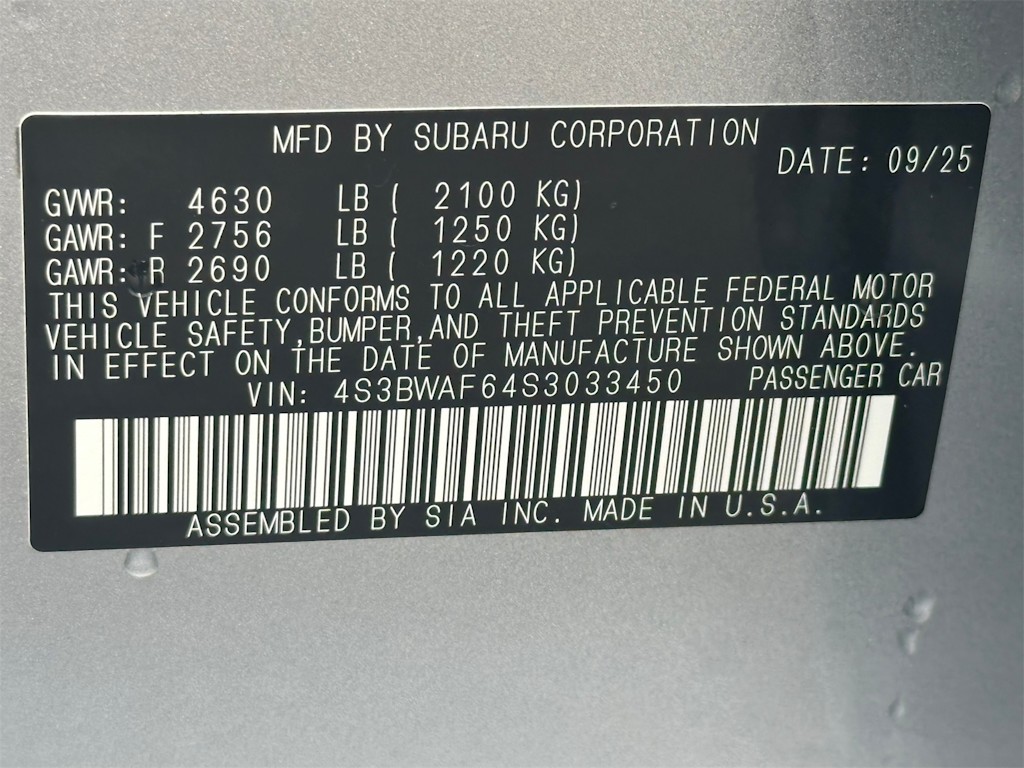 Thumbnail: 2025 Subaru Legacy - 18