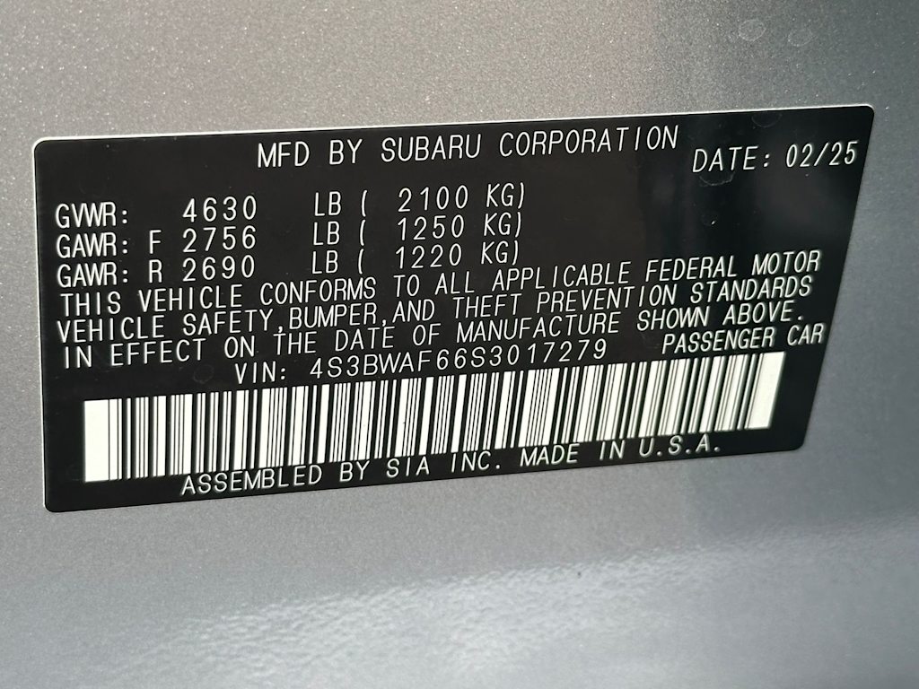 Thumbnail: 2025 Subaru Legacy - 19
