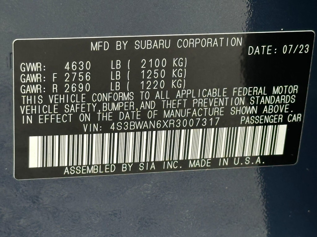 Thumbnail: 2024 Subaru Legacy - 19