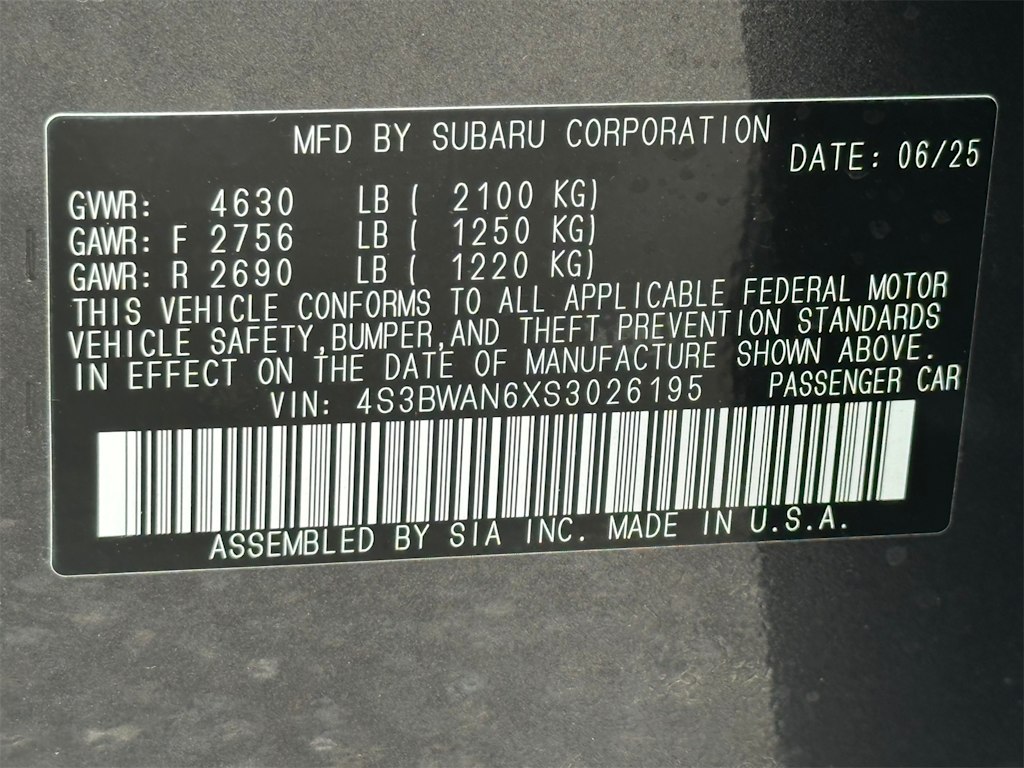 Thumbnail: 2025 Subaru Legacy - 18