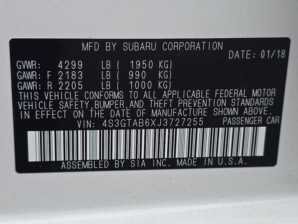 Thumbnail: 2018 Subaru Impreza - 21