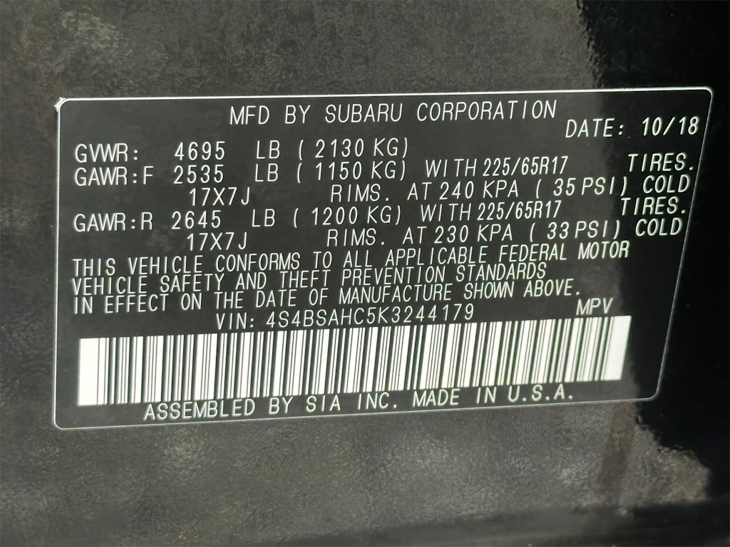 Thumbnail: 2019 Subaru Outback - 18