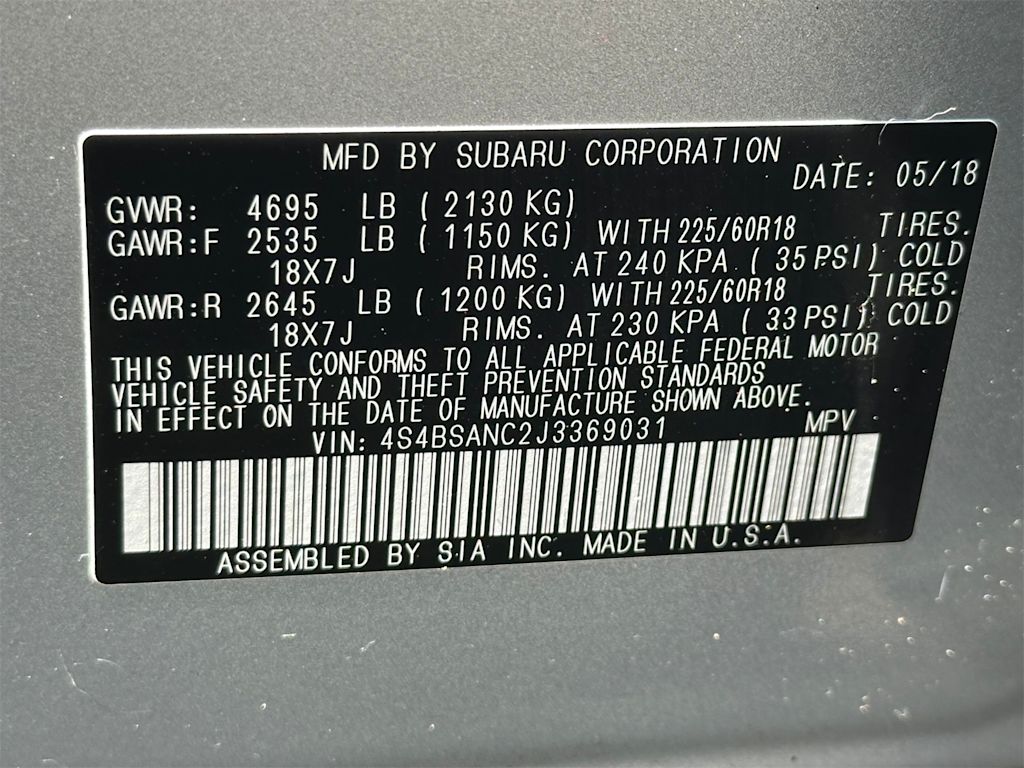 Thumbnail: 2018 Subaru Outback - 19