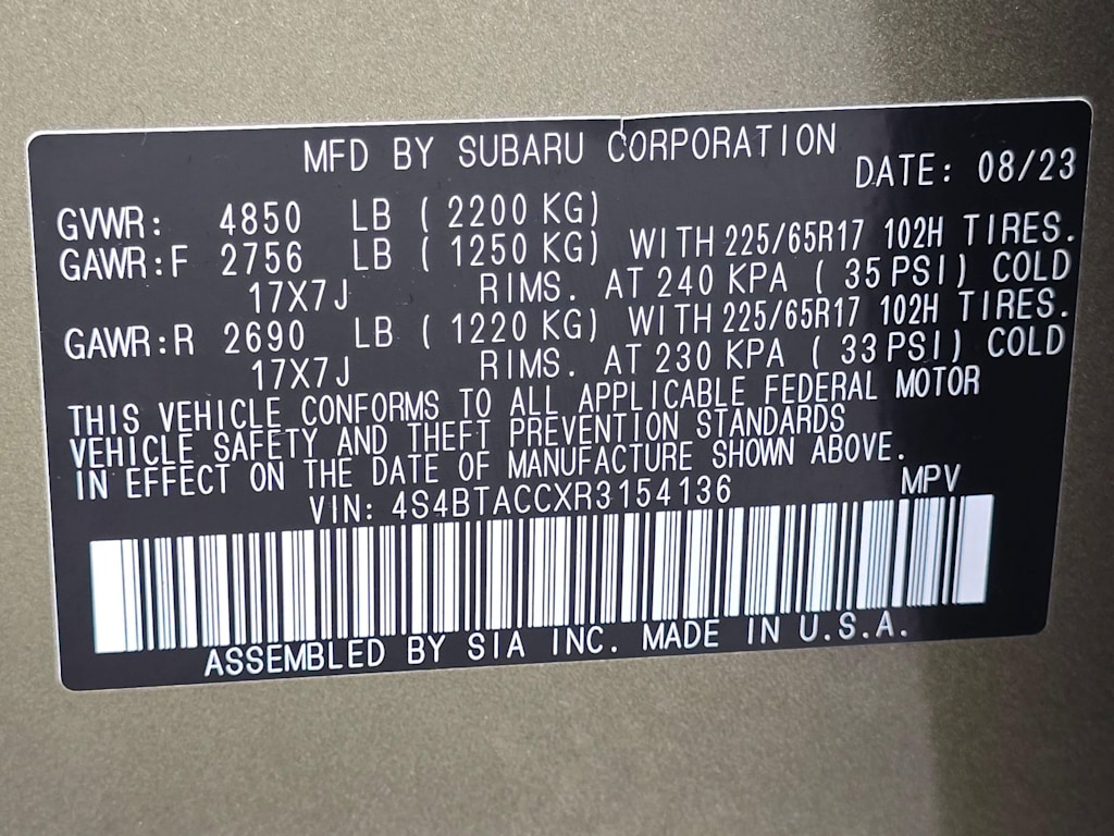 Thumbnail: 2024 Subaru Outback - 21